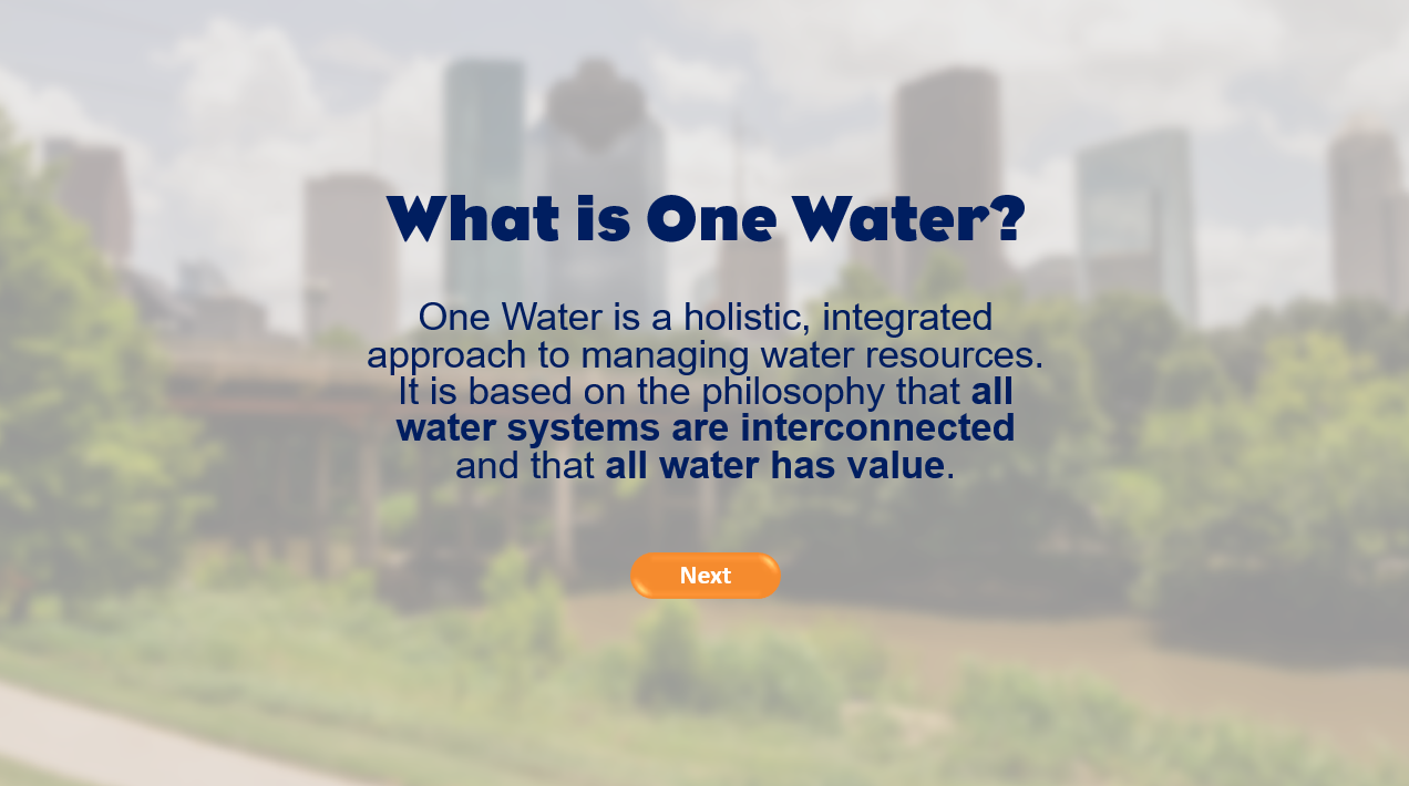 what is One Water